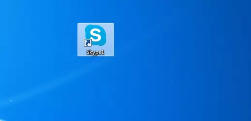 Rótulo Skype.