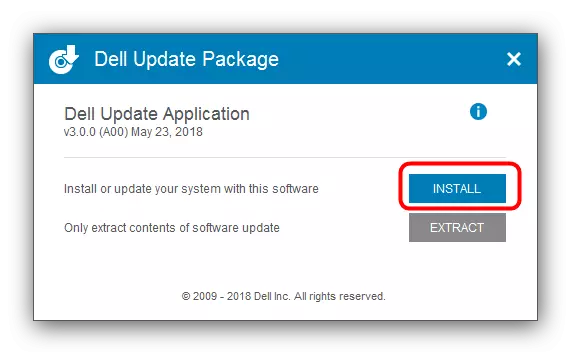 Începeți instalarea utilitarului de actualizare pentru a instala drivere pentru Dell Inspiron 15