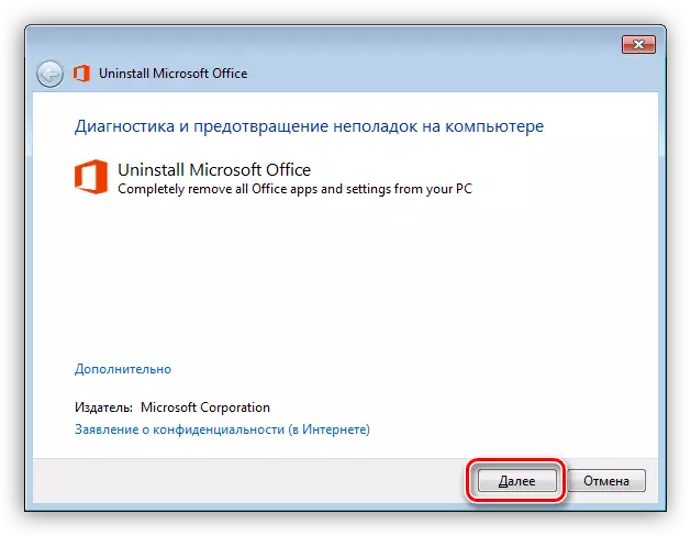 Ilunsad ang mga tool sa pag-install ng Microsoft Office 2010.