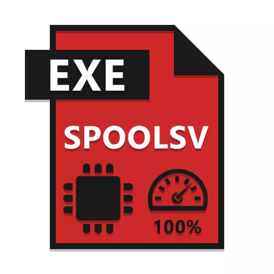 spoolsv.exe သယ်ယူပို့ဆောင်ရေးပရိုဆက်ဆာနှင့်မှတ်ဉာဏ်