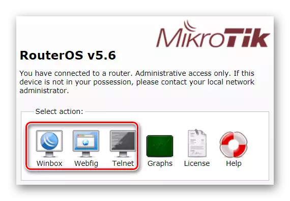 Interface tal-Web tal-Istartjar tal-Mikrotic Router
