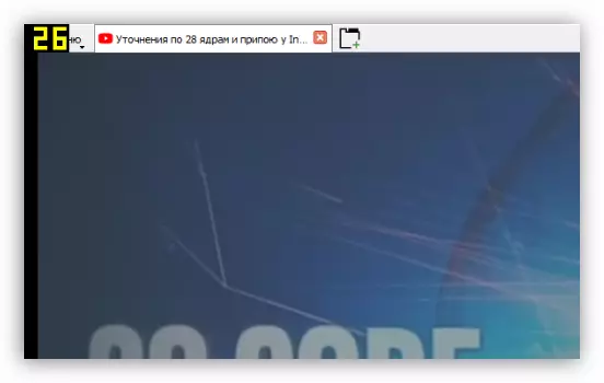 Keretek másodpercenként Videó lejátszása Otter Browser böngészőben