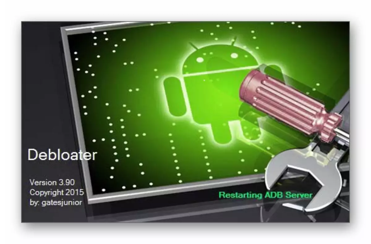 Debloater პროგრამა მოხსნა ან გაყინვა Google Play ბაზარზე