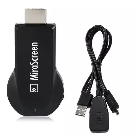In USB-kabel ferbine mei Miracast-adapter