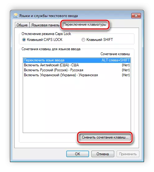 Změna klávesových zkratek v systému Windows 7