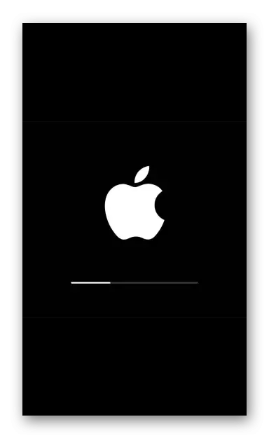 IOS aktualizovať proces na obrazovke iPhone