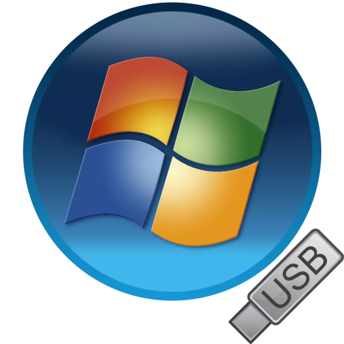 Boot flash drive with windows 7