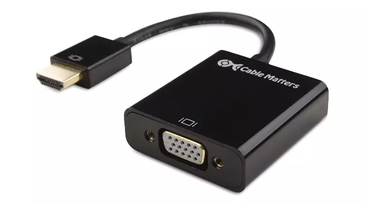 Beispiel VGA - HDMI-Adapter