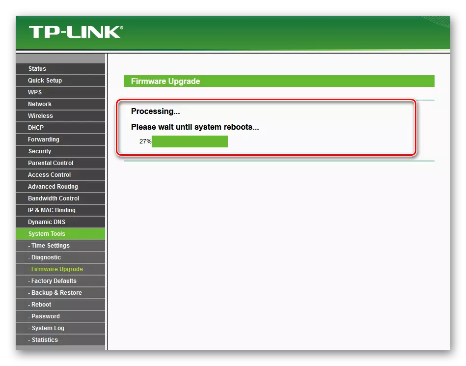 TP LINK router flashing prosesi