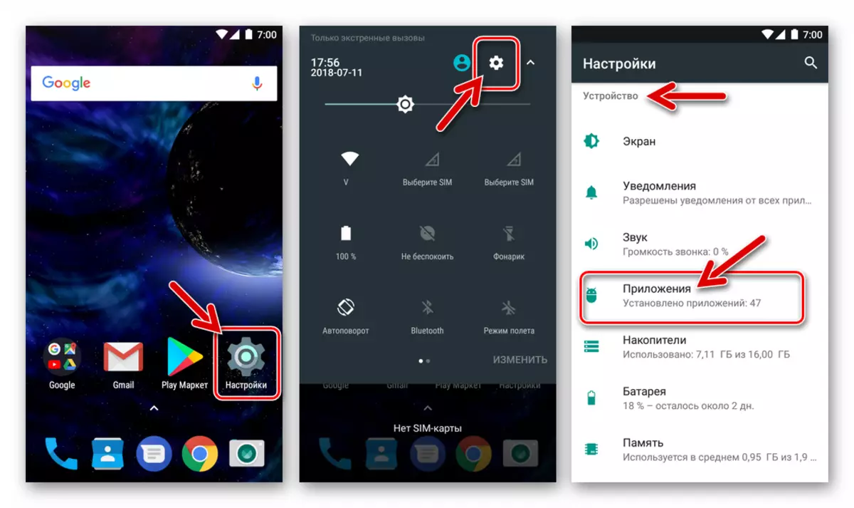 Telegram vir Android-instellings - Toestel - Aansoeke