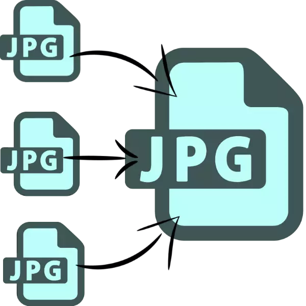 Como combinar vários arquivos JPG em um arquivo