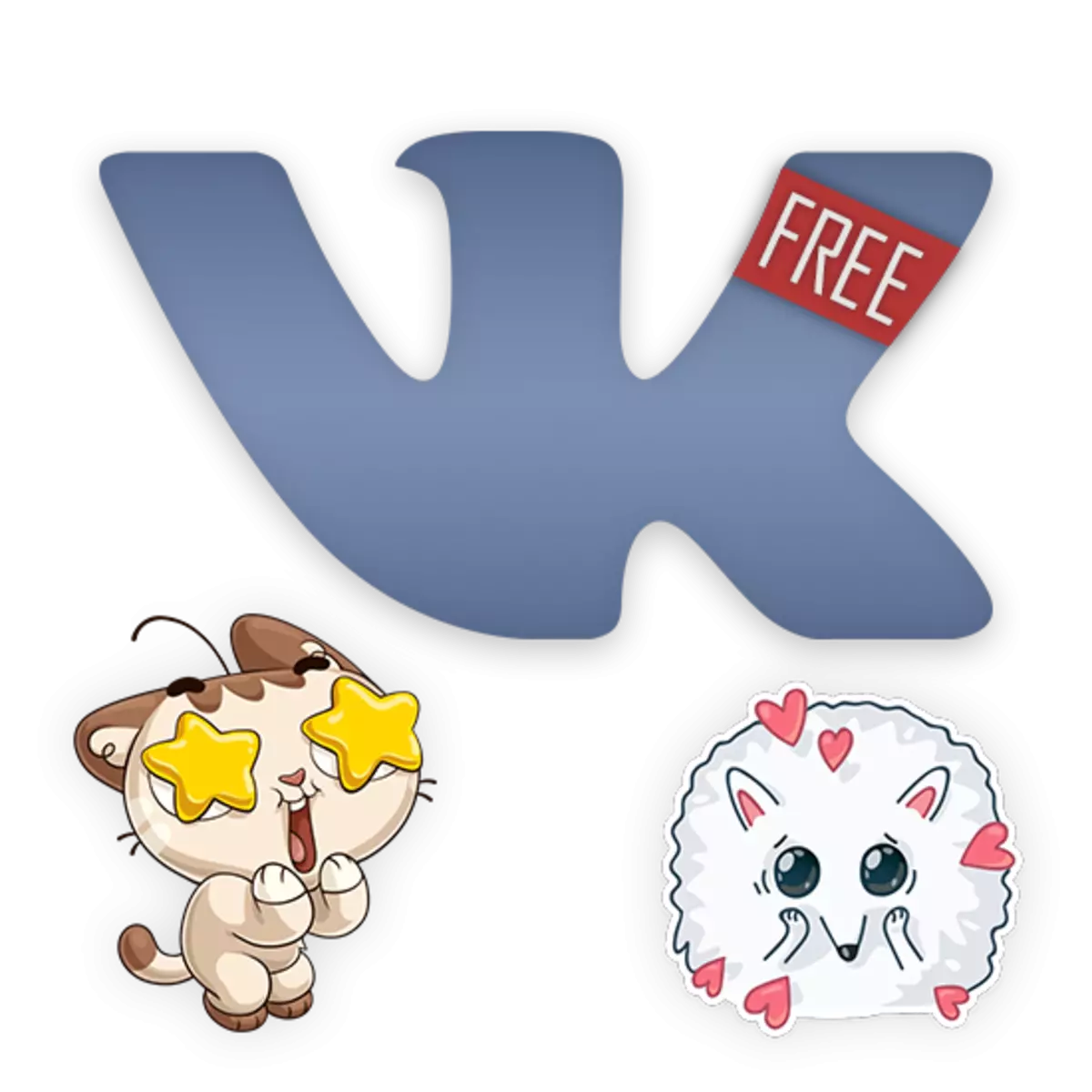 Kako dobiti nalepke brezplačno Vkontakte