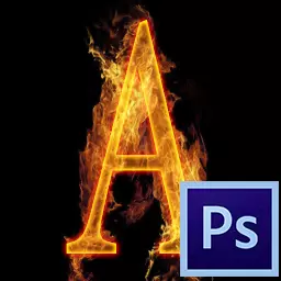 Hoe maak je Fiery-tekst in Photoshop