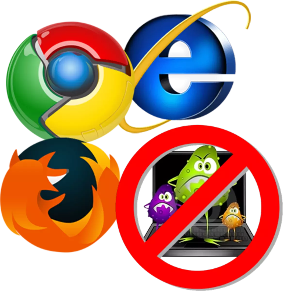 Virus am Browser erofhuelen
