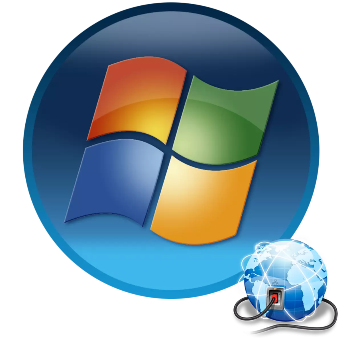 Windows 7-де Интернетті орнату