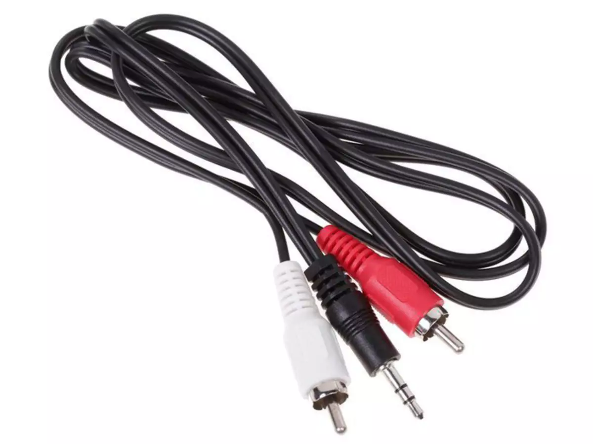 Sample cable 3.5 mm Jack - 2 RCA