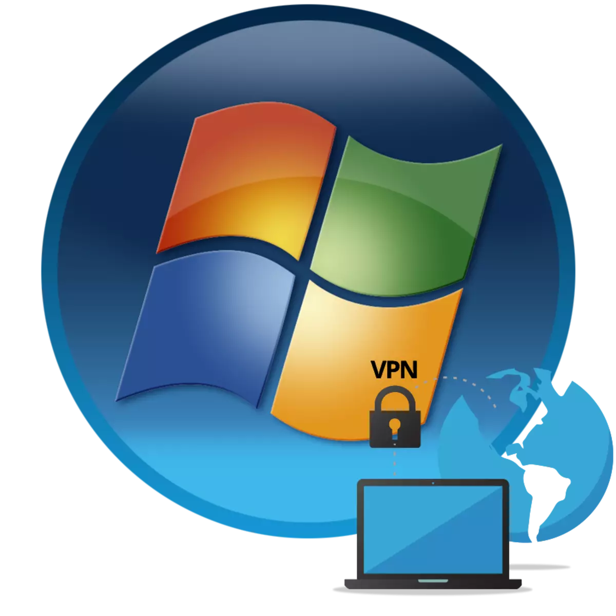 如何将VPN连接配置为Windows 7