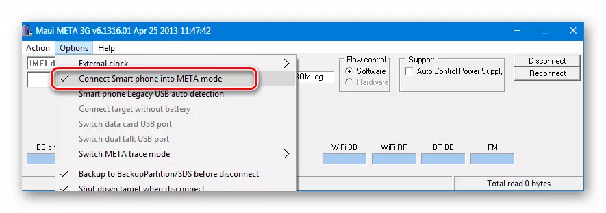 Lenovo S820 Maui Meta Restoration IMEI Connect Smart Phone do režimu META