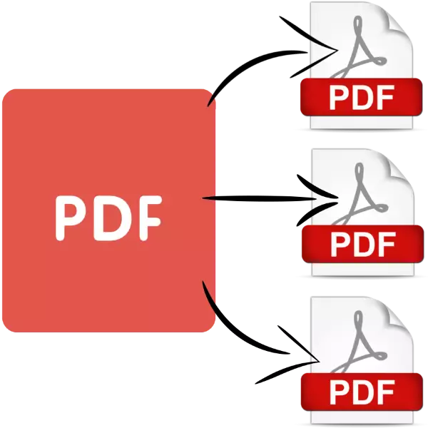 Kā sadalīt PDF failu lapās