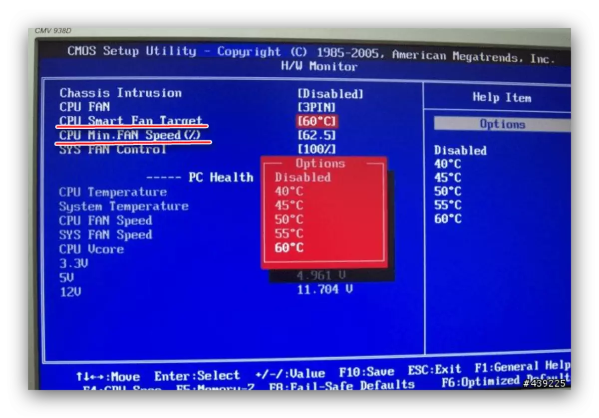 Configuración de la velocidad más fría en BIOS para resolver problemas de sobrecalentamiento