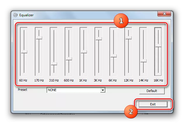 Postavljanje zvučne kartice Ekuadlaser u sustavu Windows 7