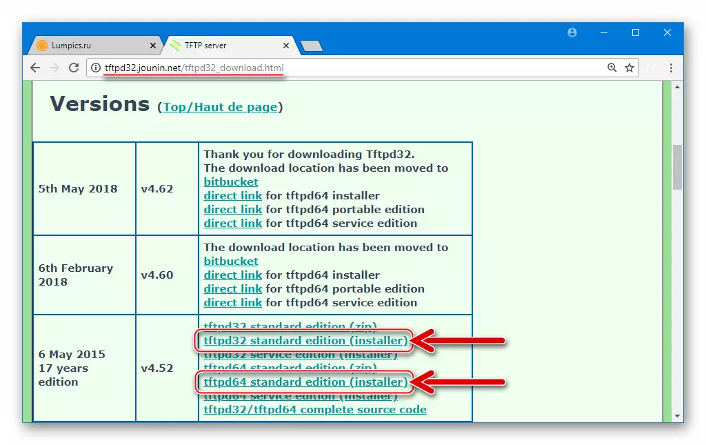 TP-link Tl-wr841n Download TFTPD Server kanggo mulihake firmware saka situs web resmi