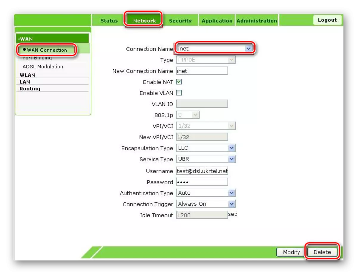 Extracció de configuració RPRA al mòdem ZTE_ZXV10_H108