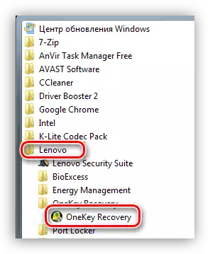 Lenovo Laptop Recovery Utility