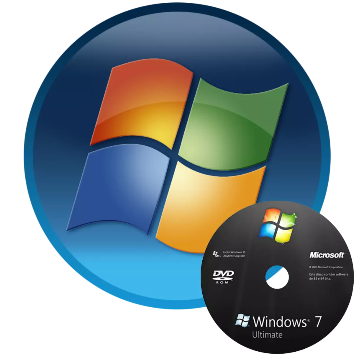 Faapipiiina o Windows 7 mai le faapipiiina disc