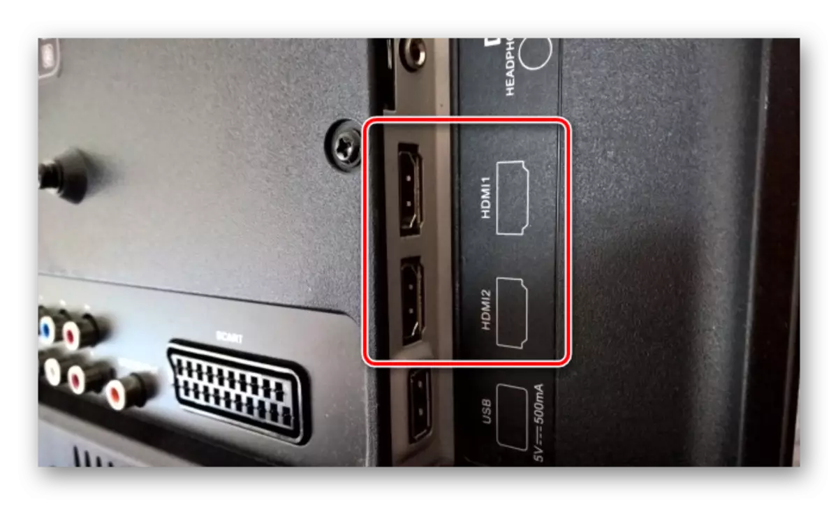 HDMI-kontakter på TV