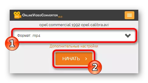 Dönüştürme Formatını Seçme OnlineVideOvonverter