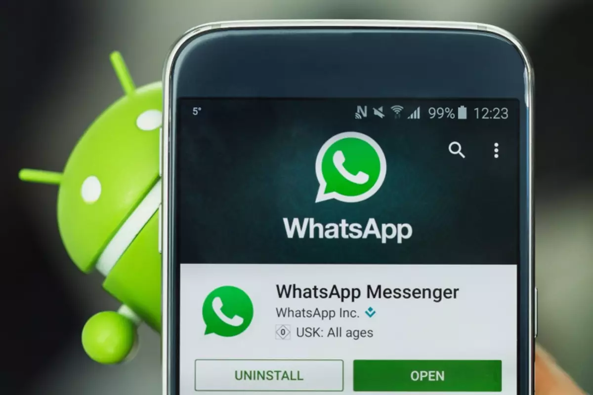 WhatsApp ho an'ny Android - fametrahana ny fampiharana ny mpanjifa Messenger