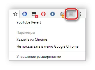 Aktivne razširitve v Google Chrome