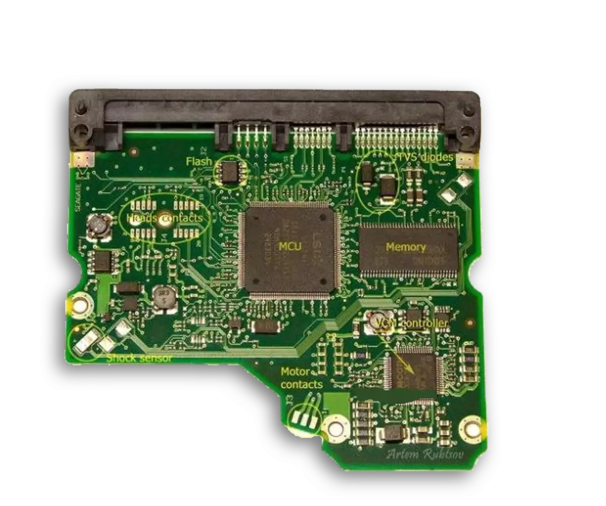 Интеграл чип в по-отблизо HDD