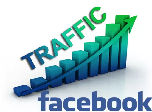 Atraer tráfico de Facebook
