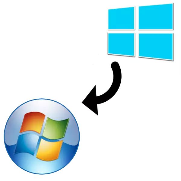 Sut i ailosod Windows 8 ar Windows 7