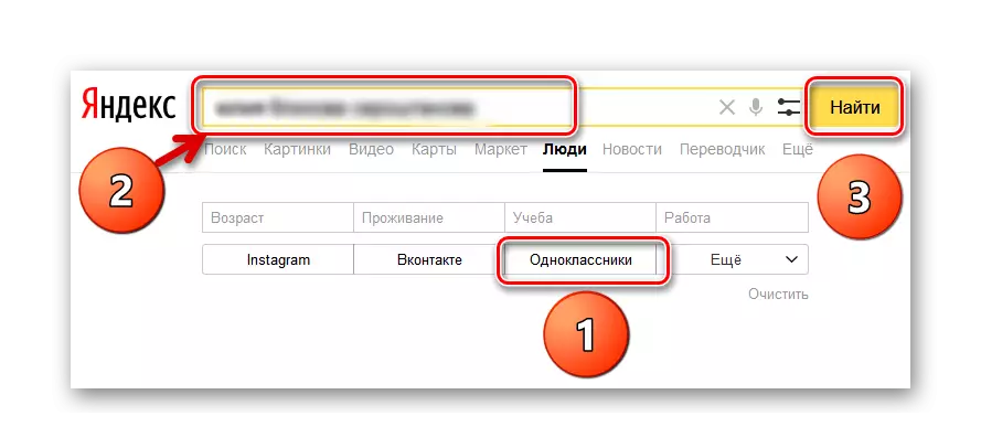 Recherche homme sur Yandex Personnes