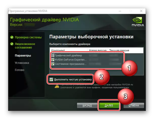 NVIDIA жолооч нь параметрүүд