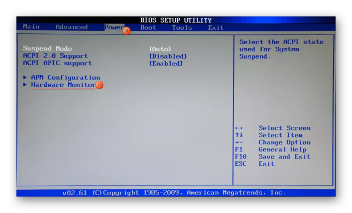 Transició a la Configuració de la BIOS de ferro