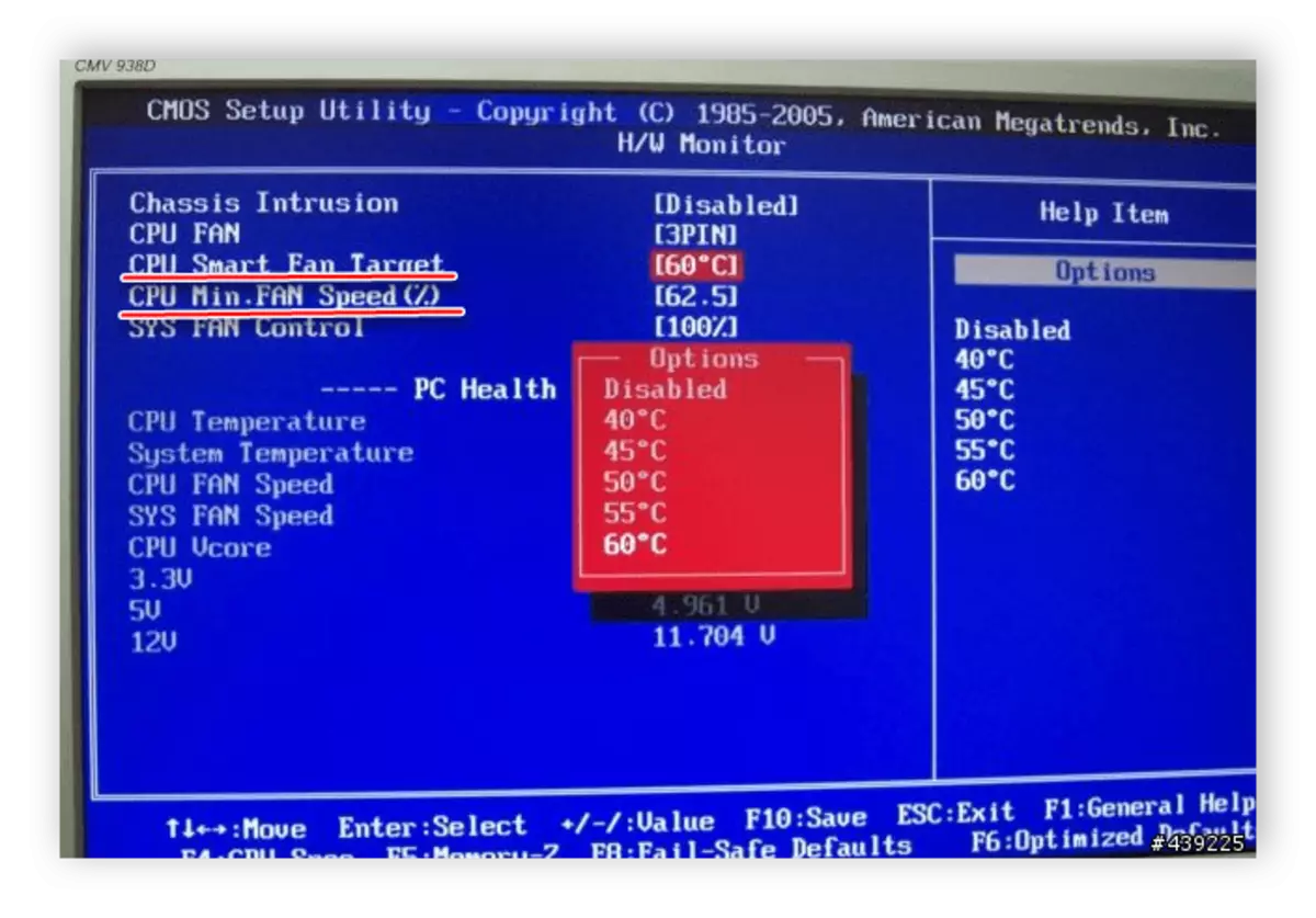 Augment de la velocitat nevera de l'processador