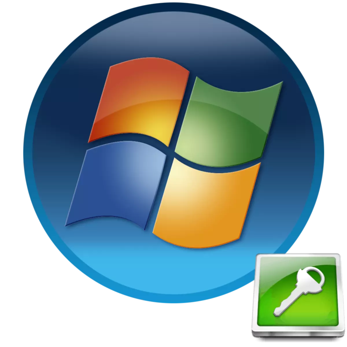 Lykilorð á tölvu með Windows 7