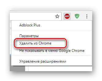 Procezo pri Forigo de Adblock Etendaĵo de Google Chrome-retumilo