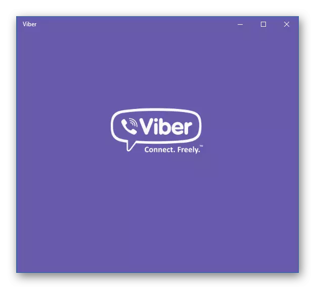 Viber pikeun komputer tina Toko Windows dipasang