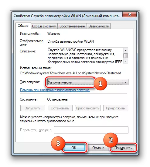 Iffrankar ta 'bidliet li saru fit-Tieqa tal-Karatteristika tas-Servizz WLAN Auto-Tuning Service fil-Windows 7