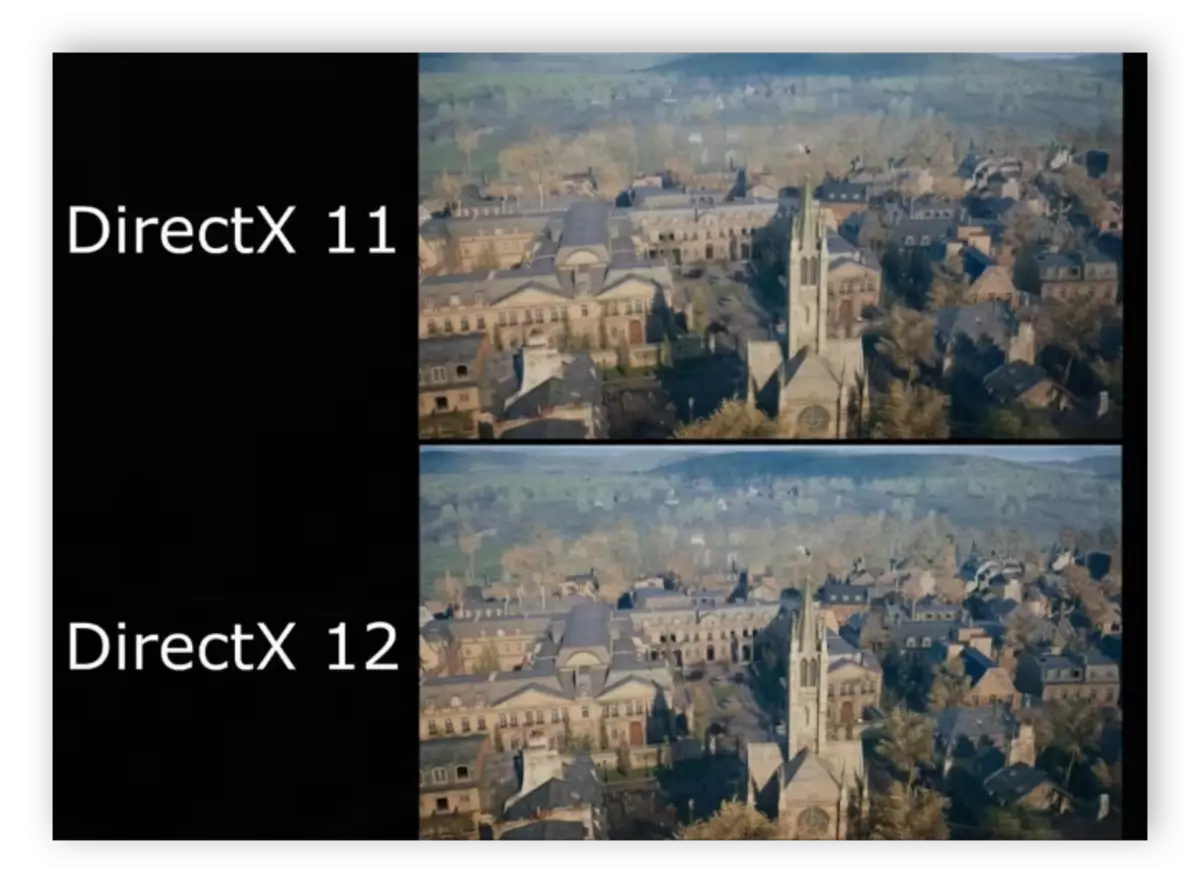 Համեմատության DirectX 11 եւ 12