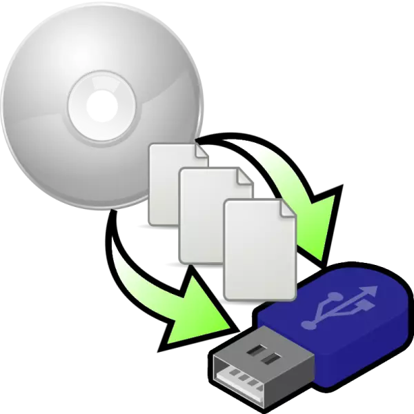 Como reescribir ficheiros do disco nunha unidade flash