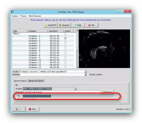 Roller Conversion Process in Flee DVD Ripper