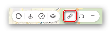 Ikon panguasa ing Yandex.maps