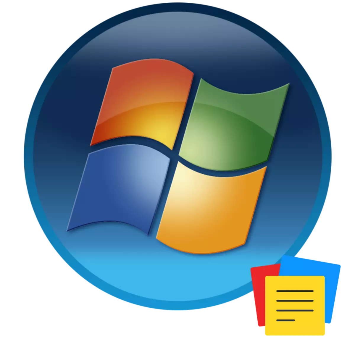በ Windows 7 ውስጥ Gadgets ማስታወሻዎች