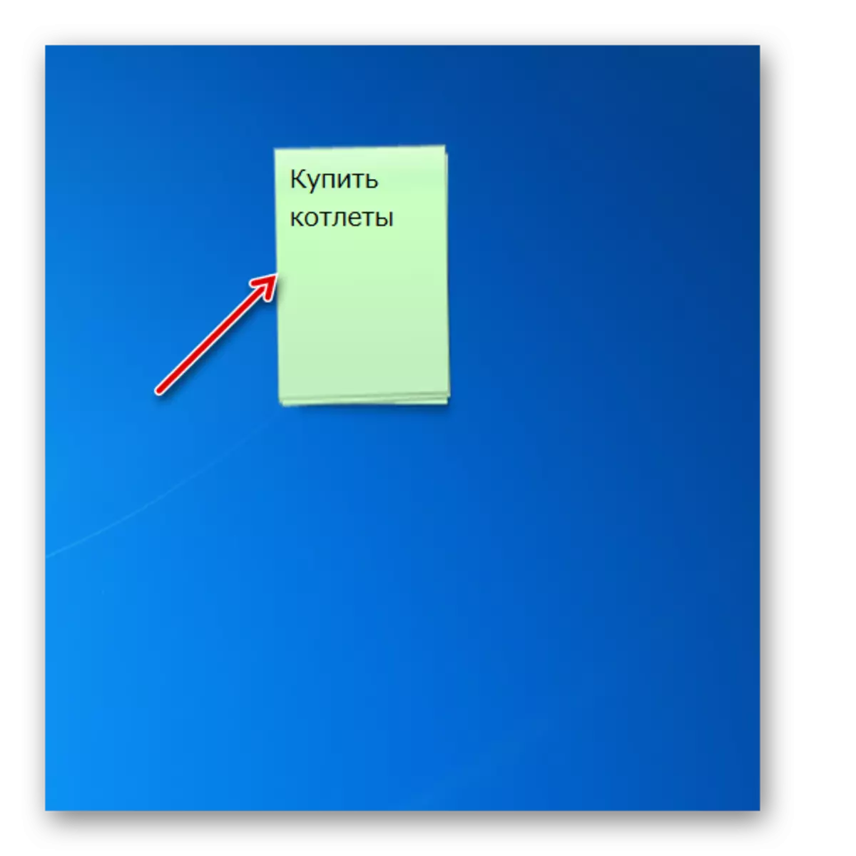 Kalite koulè koòdone ak font tèks Font aganman notescolour avek stickers son sou Desktop chanje nan Windows 7